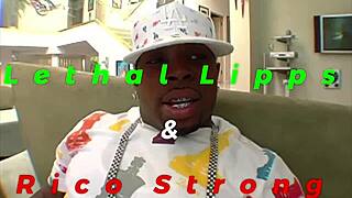 lethal lipps flaunts hella butt in lingerie with tattoos and piercings for cock teasing