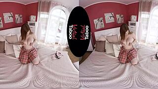 virtual taboo eye to eye with redhead's big tits and ass 😍