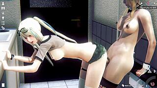 Chilling in the bathroom with some fun 😊