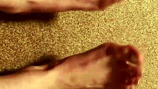 Couple Engages In Kinky Foot Fetish With Cock And Masturbation