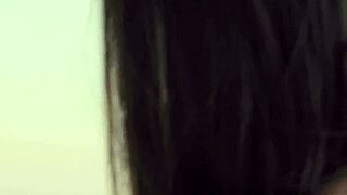 Excited teens engage in intimate activities with a partner