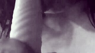 Wet Latina Nipple Piercing Play