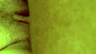 Blonde Babe Rides Big Black Cock Interracially.