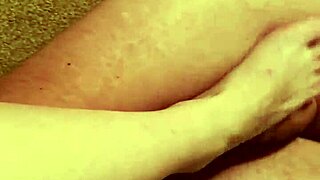 Couple Engages In Kinky Foot Fetish With Cock And Masturbation