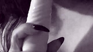 Wet Latina Nipple Piercing Play