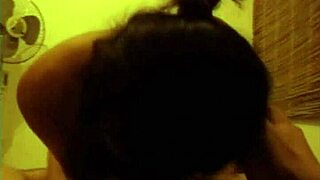 Sexy Latina Teen Gives Blowjob To Older Man