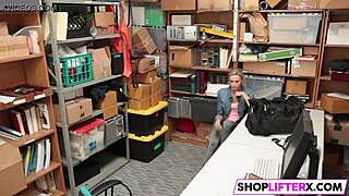 Burglar Punished With Big Cock At Work