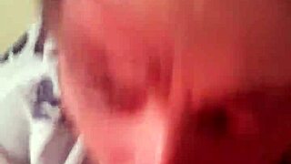 Intense mature blowjob sucking session