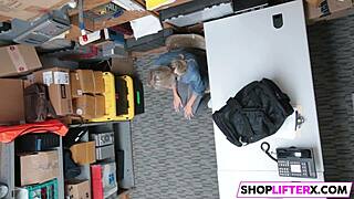 Burglar Punished With Big Cock At Work