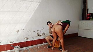 I feel so alone and horny at home since my husband left on his trip, so I'm calling the hot plumber for a good fuck