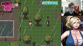 Professor Cherry seduces with uncensored doggystyle creampie in Zombie's Retreat