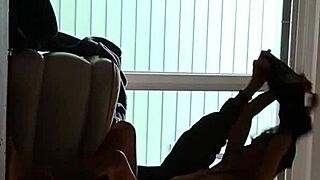 hey, why's this homeless girl so crazy about that huge donkey dick?