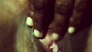 Horny Indian wife masturbates showing pussy and big boobs while husband absent