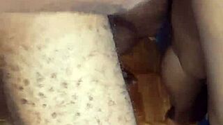 Blonde BBW Sucking Ebony's Monster Cock In Missionary Contrast