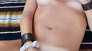 Does Blondmilf69 Dare Finger Herself in Public for a Creaming?