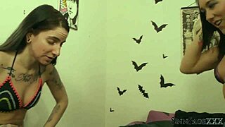 Sinn Sage's Lesbian Orgasm with Big Tits