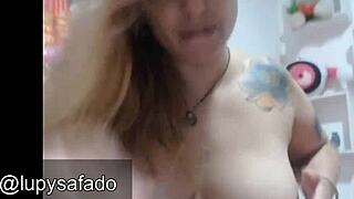 Wow, this cam girl BBW has such huge tits to admire!