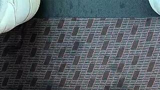 i feel so naughty pissing against my car seat