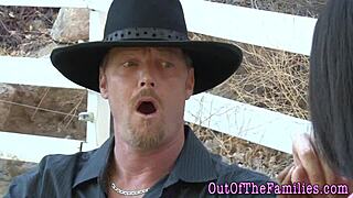 Black Stepdaughter Receives Intense Ramming With Blowjob And Fingering!