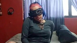 Teasing Herself In Lingerie At In-Laws' House