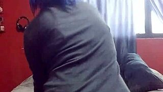 Teasing Herself In Lingerie At In-Laws' House