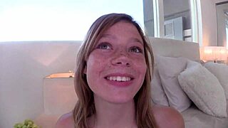 Mia Collins and Victoria Brookes Perform Intense Blowjobs on One Guy in a Threesome Scene