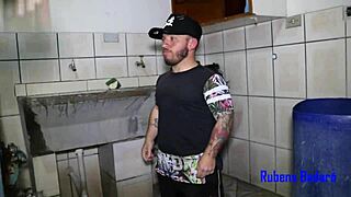 Spying on hot Latina guest and banging her