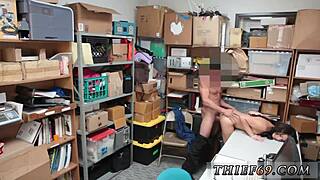 Police officer ties up teen for blowjob in uniform