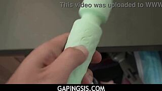 Stepsister Teases Stepbrother With Vibrator