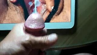 Tribute Her Pussy With A Hot Creampie Cumshot
