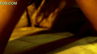 Horny girl in stockings teases her lovers