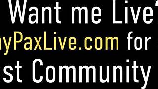 Penny pax asks, 'want to bang my fat cock?' with sarah jessie