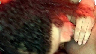 College student gives a hard oral session