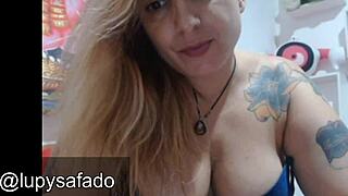 Wow, this cam girl BBW has such huge tits to admire!