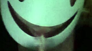 Petite Girl Caresses Breasts Through Shirt