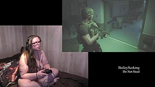 i'm naked playing resident evil 3 part 6