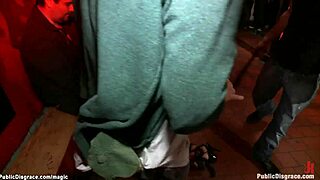 Bound Pornstar Anal Fucked Publicly