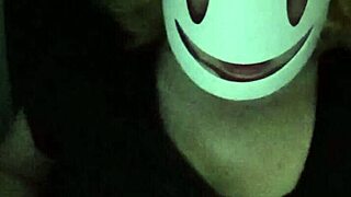 Petite Girl Caresses Breasts Through Shirt