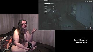 i'm naked playing resident evil 3 part 6