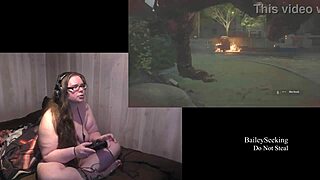 i'm naked playing resident evil 3 part 6