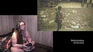 i'm naked playing resident evil 3 part 6