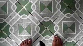 i explore my body in a private asian moment, feeling the release