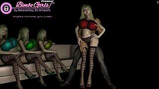 girls with big boobs in a dance project set six