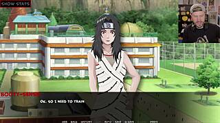 What would you do if this Naruto character was bound on the floor? Sarada training the last war