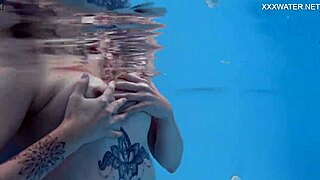 Cute Blonde Finnish Pornstar Mimi Cica Underwater