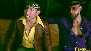 China Gold and FX Rios dive into intense ass fucking in a wild gay group session.