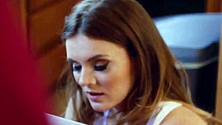 teen stacey leann gets pounded hard in rough garage encounter