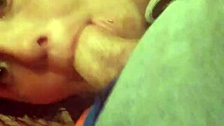 Young April Deep Throats Boyfriend's Cock Passionately