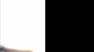 Stepsister squats, revealing ass, then sucks on street