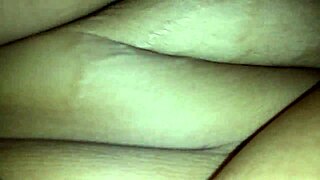 My boyfriend's throbbing cock slides deep into my wet pussy while our friend watches